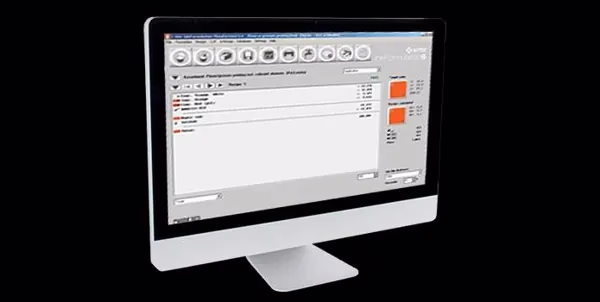 Paint colour retrieval software on a computer